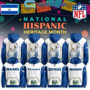 All Team NFL x El Salvador Heritage Hoodie Shirt