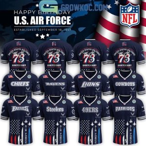 All Team NFL x The US Air Force 78th Birthday 2025 Football Jersey