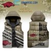Alabama Crimson Tide Salute To Service Sleeveless Puffer Jacket Alabama Crimson Tide Salute To Service Sleeveless Puffer Jacket