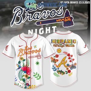 Atlanta Braves Celebration Hispanic Heritage Month 2025 Jersey