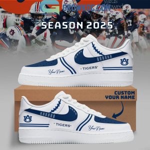 Auburn Tigers Football New Season 2025 Air Force 1 Shoes