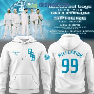 Backstreet Boys Into The Millennium White Hoodie Shirt