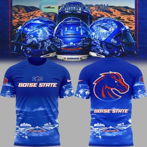 Boise State Broncos In The Blue Hoodie Shirt