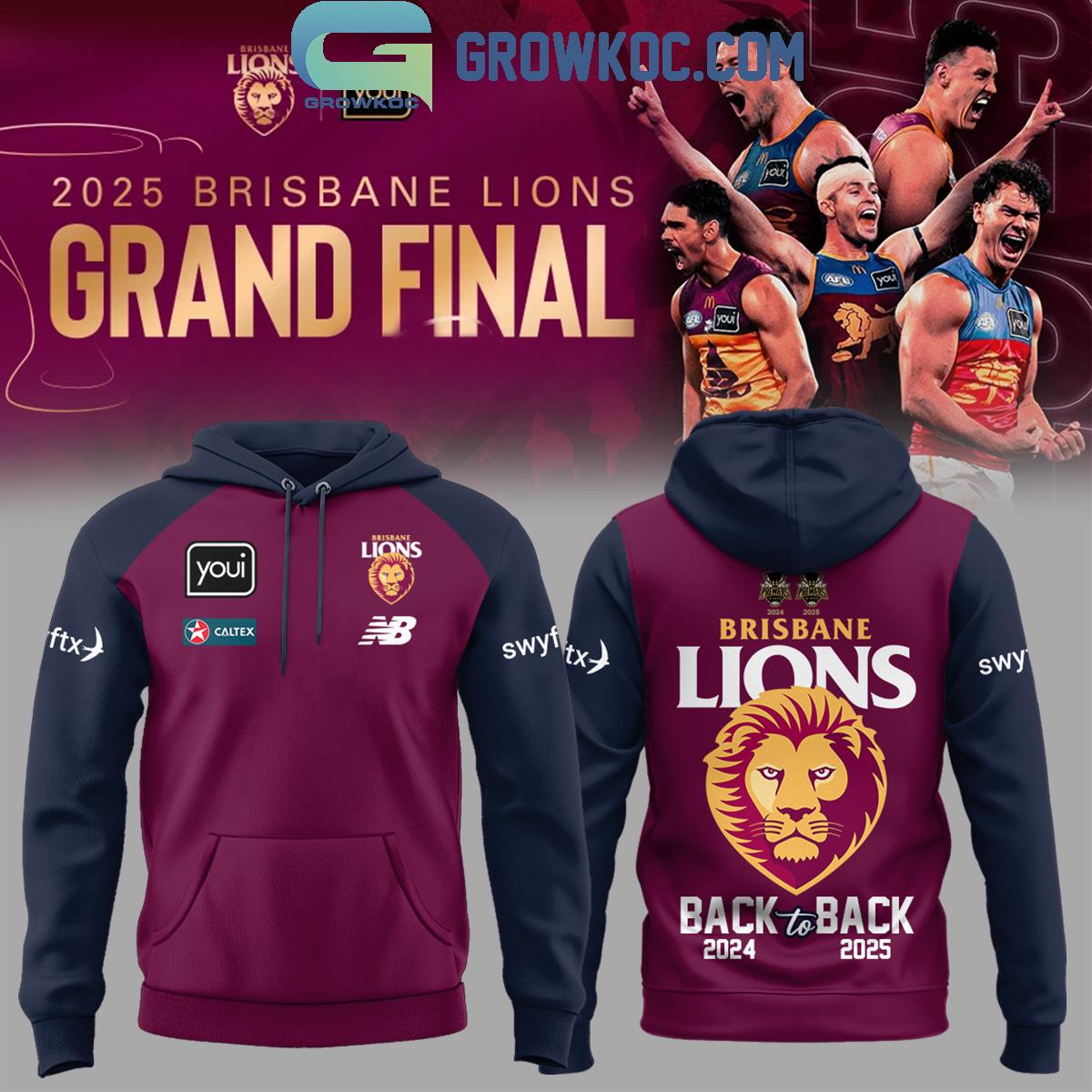 Brisbane Lions AFL Finals Premiers 2025 Hoodie Shirt Brisbane Lions AFL Finals Premiers 2025 Hoodie Shirt