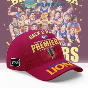 Brisbane Lions Back 2 Back Premiers 2025 Cap