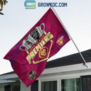 Brisbane Lions Premiers 2025 House Garden Flag