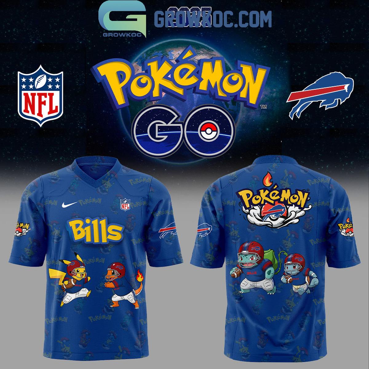 Buffalo Bills x Pokemon Go 2025 Football Jersey Buffalo Bills x Pokemon Go 2025 Football Jersey