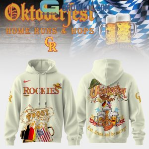 Colorado Rockies x Oktoberfest Home Runs & Hops Hoodie Shirt