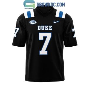 Duke Blue Devils Uniform Black Football Jersey