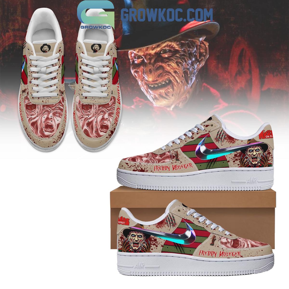 Freddy Krueger Halloween Air Force 1 Shoes Freddy Krueger Halloween Air Force 1 Shoes