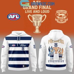 Geelong Cats x Bluey AFL Premiers 2025 Hoodie Shirt Geelong Cats x Bluey AFL Premiers 2025 Hoodie Shirt