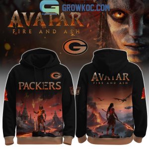 Green Bay Packers x Avatar Fire And Ash 2025 Hoodie Shirt