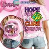 Hope For A Cure Snoopy Fight Cancer In All Color Shirt