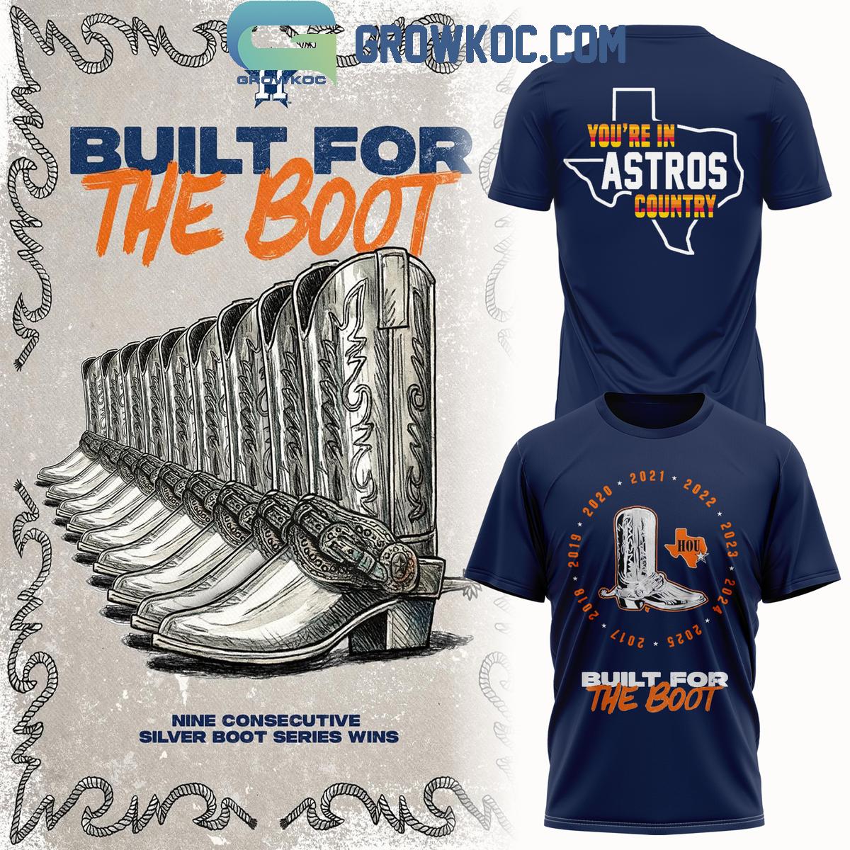 Houston Astros Silver Boot Dynasty 2025 Shirt Houston Astros Silver Boot Dynasty 2025 Shirt