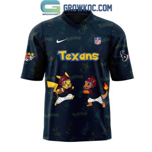 Houston Texans x Pokemon Go 2025 Football Jersey