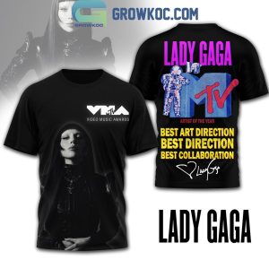 Lady Gaga MTV Artist Of The Year Black Shirt