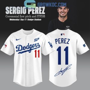 Los Angeles Dodgers x Sergio Perez Jersey