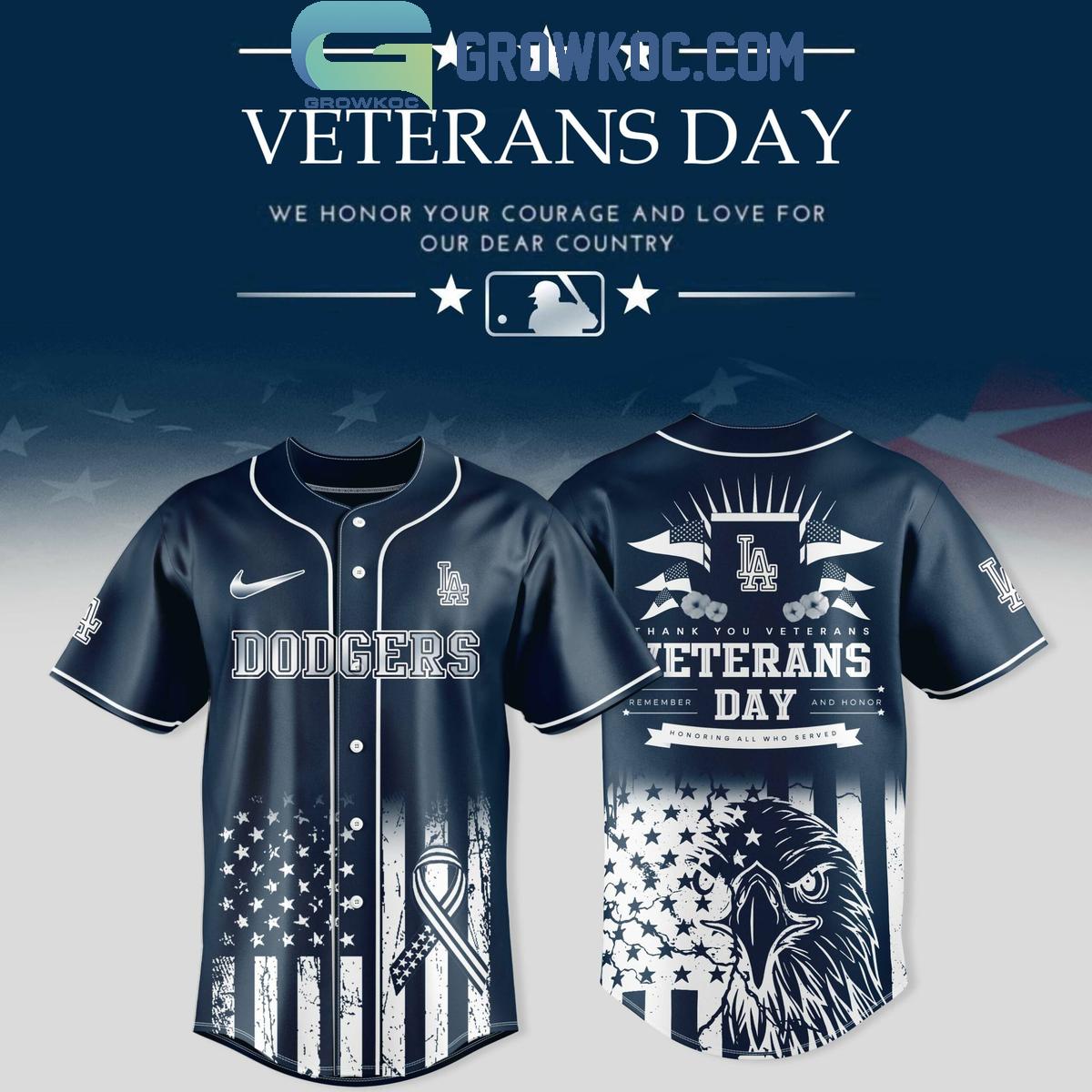 Los Angeles Dodgers x Veterans Day 2025 Jersey Los Angeles Dodgers x Veterans Day 2025 Jersey