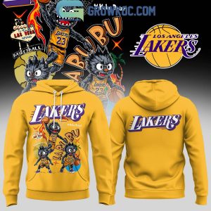 Los Angeles Lakers x Labubu Hoodie Shirt