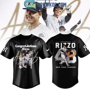 New York Yankees Legend Anthony Rizzo Jersey