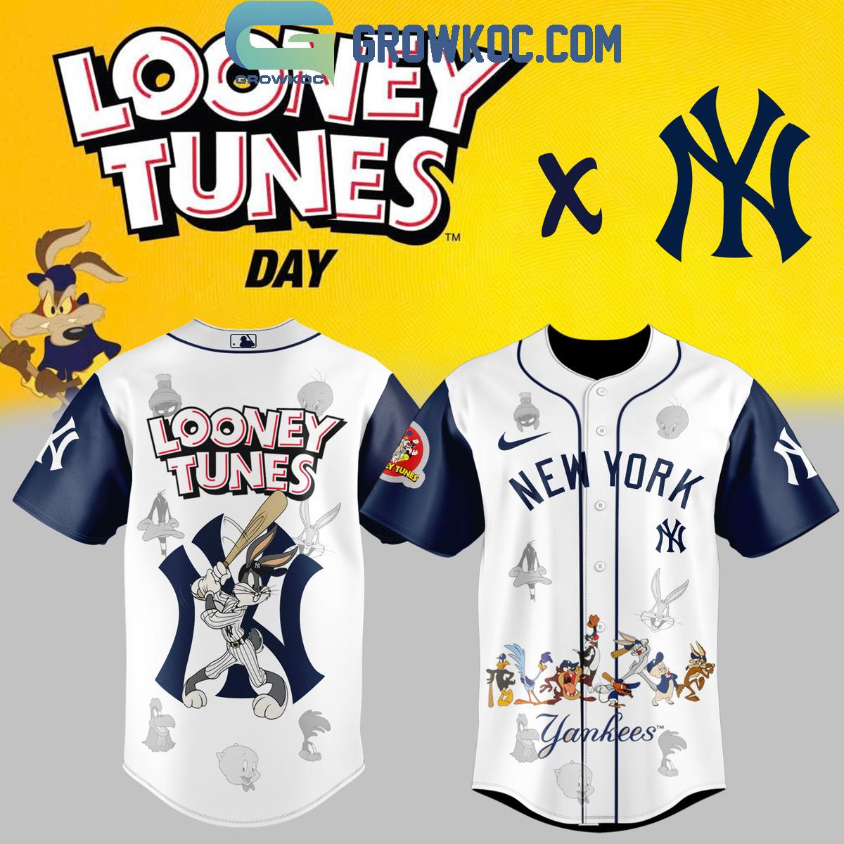 New York Yankees Looney Tunes Night Jersey New York Yankees Looney Tunes Night Jersey