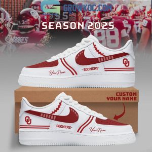 Oklahoma Sooners Football New Season 2025 Air Force 1 Shoes