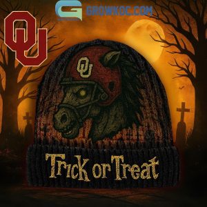 Oklahoma Sooners Trick Or Treat Halloween Beanie Hat