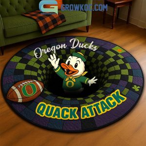 Oregon Ducks Quack Attack Hole In The Floor Rug