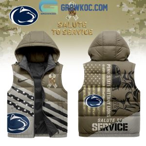 Penn State Nittany Lions Salute To Service Sleeveless Puffer Jacket