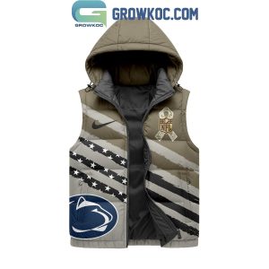 Penn State Nittany Lions Salute To Service Sleeveless Puffer Jacket
