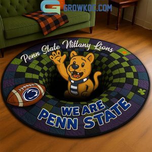Penn State Nittany Lions We Are Penn State Hole In The Floor Rug