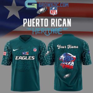 Philadelphia Eagles Puerto Rican Heritage Football Jersey