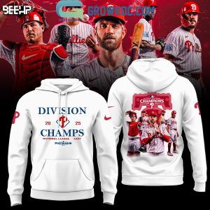 Philadelphia Phillies NL East Division Champions 2025 Back To Back Hoodie Shirt