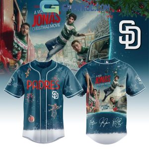 San Diego Padres x A Very Jonas Christmas Movie 2025 Jersey