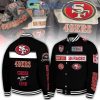 San Francisco 49ers 1946 NFC West Red Baseball Jacket