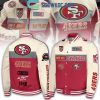 San Francisco 49ers 1946 NFC West Red Baseball Jacket
