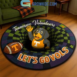 Tennessee Volunteers Let’s Go Vols Hole In The Floor Rug