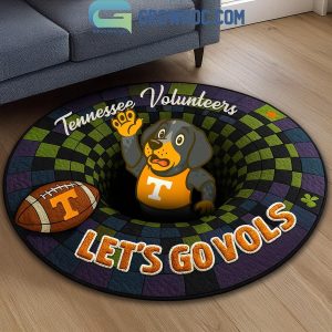 Tennessee Volunteers Let’s Go Vols Hole In The Floor Rug