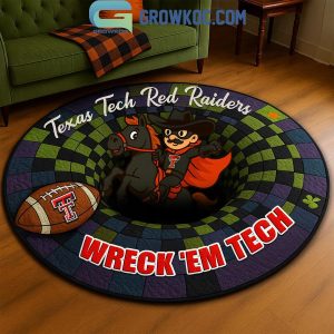 Texas Tech Red Raiders Wreck ‘Em Tech Hole In The Floor Rug