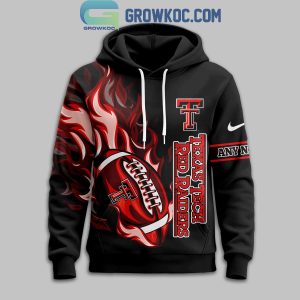 Texas Tech Red Raiders Wreck ‘Em Victory Flame Hoodie Shirt