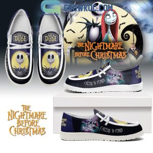 The Nightmare Before Christmas Halloween Hey Dude Shoes