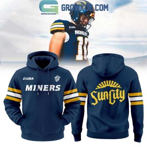 UTEP Miners Sun City Uniform Hoodie Shirt