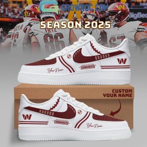 Washington Commanders Football New Season 2025 Air Force 1 Shoes