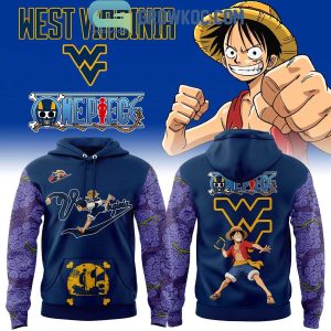 West Virginia Mountaineers x One Piece 2025 Hoodie Shirt