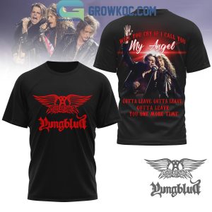 Yungblud x Aerosmith Will You Cry If I Call You My Angel Shirt Yungblud x Aerosmith Will You Cry If I Call You My Angel Shirt