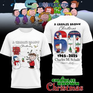 A Charlie Brown Christmas 60 Years 1965 2025 Shirt
