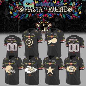 All Team NFL Hasta La Muerte 2025 Football Jersey
