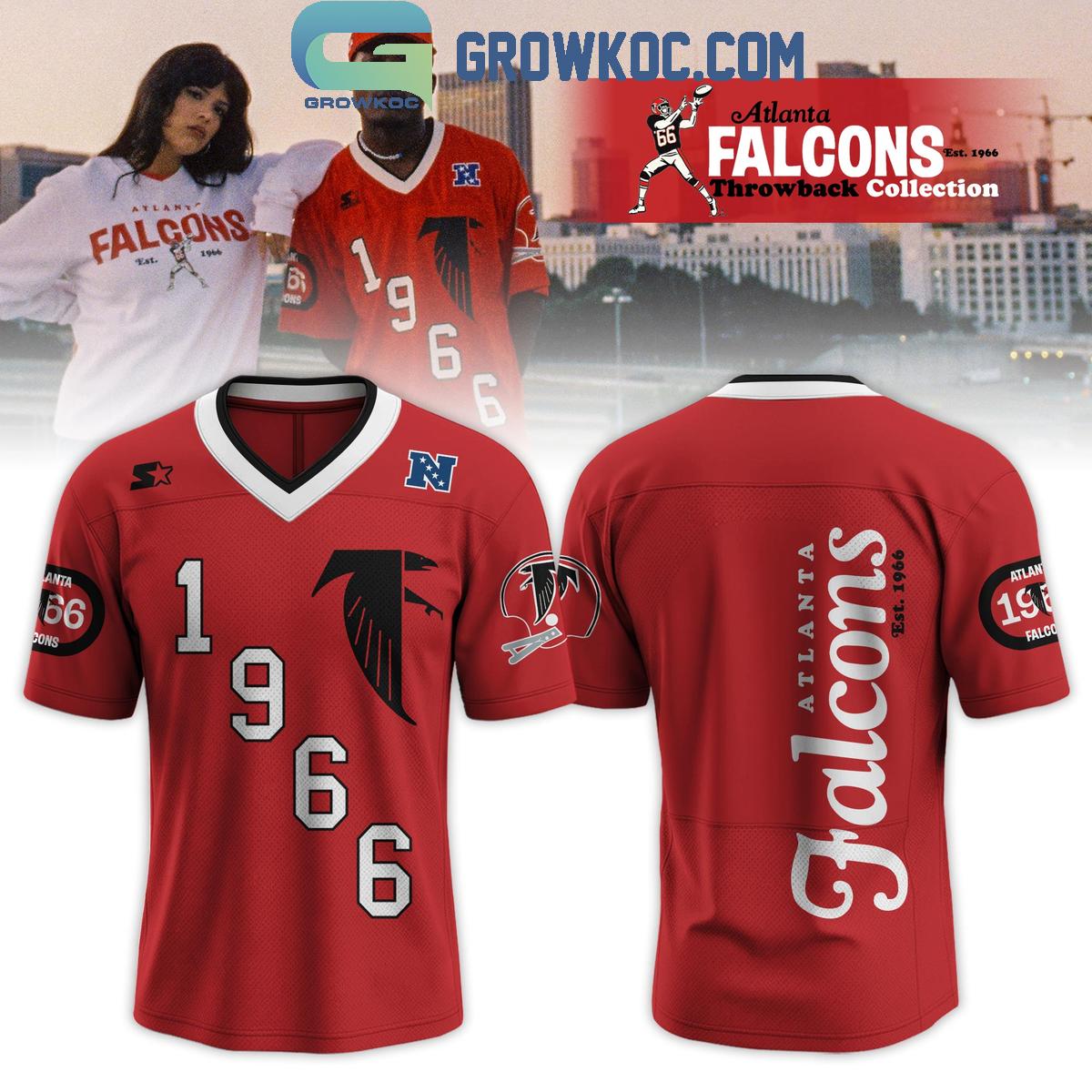 Atlanta Falcons 1966 Throwback Football Jersey Atlanta Falcons 1966 Throwback Football Jersey