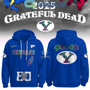 BYU Cougars x Grateful Dead 60 Years Hoodie Shirt