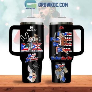 Bad Bunny Here For The Benito Bowl The Best Half Time Super Bowl Tumbler 40oz